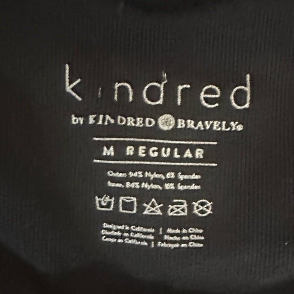 Kindred Bravely Maternity Black Sports Bra - Picture 3 of 3